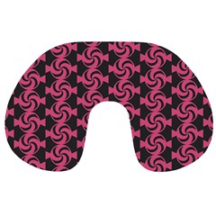 Candy Illustration Pattern Travel Neck Pillow by GardenOfOphir