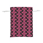 Candy Illustration Pattern Lightweight Drawstring Pouch (M) Front