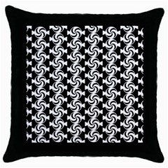 Candy Illustration Pattern Throw Pillow Case (black) by GardenOfOphir