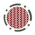 Candy Illustration Pattern Poker Chip Card Guard Front