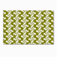 Candy Illustration Pattern Postcard 4 x 6  (pkg Of 10) by GardenOfOphir