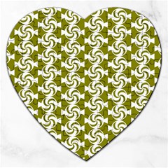 Candy Illustration Pattern Jigsaw Puzzle (heart) by GardenOfOphir