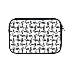 Chooper Motorcycle Drawing Motif Pattern Apple Ipad Mini Zipper Cases by dflcprintsclothing