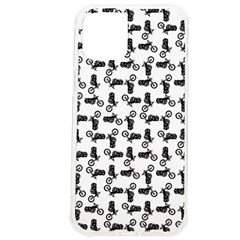 Chooper Motorcycle Drawing Motif Pattern Iphone 12 Pro Max Tpu Uv Print Case by dflcprintsclothing