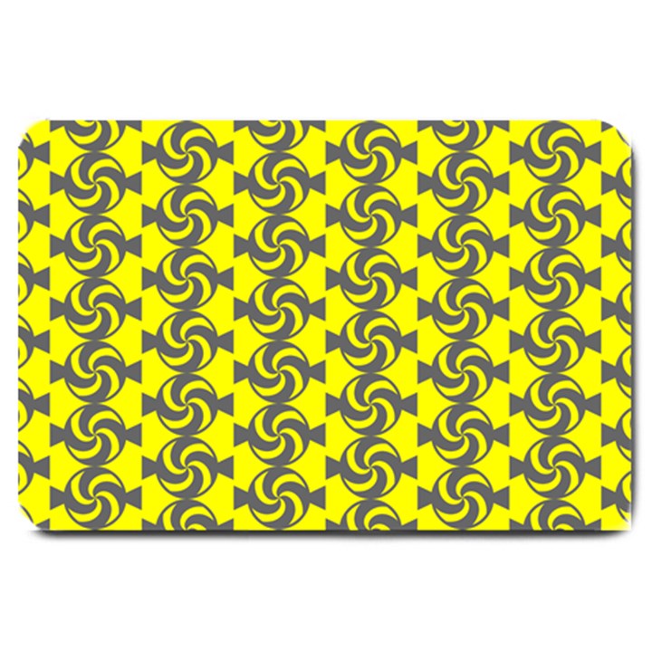 Candy Illustration Pattern Large Doormat