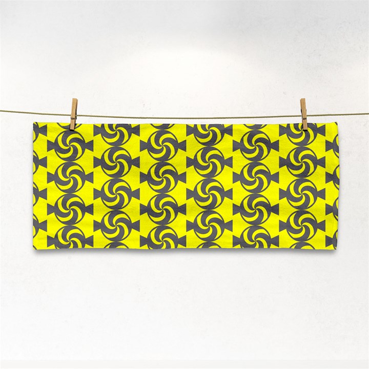 Candy Illustration Pattern Hand Towel