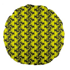 Candy Illustration Pattern Large 18  Premium Round Cushions by GardenOfOphir