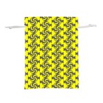 Candy Illustration Pattern Lightweight Drawstring Pouch (L) Front