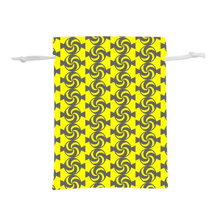 Candy Illustration Pattern Lightweight Drawstring Pouch (L)