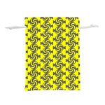 Candy Illustration Pattern Lightweight Drawstring Pouch (L) Back