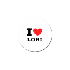 I Love Lori Golf Ball Marker (10 Pack) by ilovewhateva