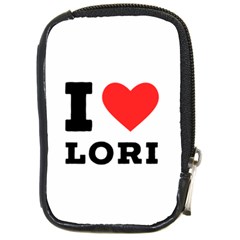 I Love Lori Compact Camera Leather Case by ilovewhateva