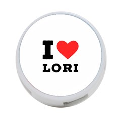 I Love Lori 4-port Usb Hub (one Side) by ilovewhateva