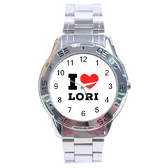 I Love Lori Stainless Steel Analogue Watch by ilovewhateva