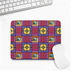 Pattern Geometric Colorful Lines Shapes Small Mousepad