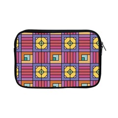 Pattern Geometric Colorful Lines Shapes Apple Ipad Mini Zipper Cases