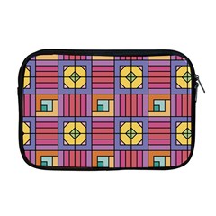 Pattern Geometric Colorful Lines Shapes Apple Macbook Pro 17  Zipper Case