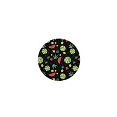 Watermelon Berry Patterns Pattern 1  Mini Buttons