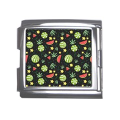 Watermelon Berry Patterns Pattern Mega Link Italian Charm (18mm) by Jancukart