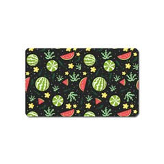 Watermelon Berry Patterns Pattern Magnet (name Card)