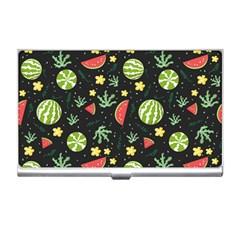 Watermelon Berry Patterns Pattern Business Card Holder