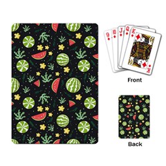 Watermelon Berry Patterns Pattern Playing Cards Single Design (rectangle) by Jancukart