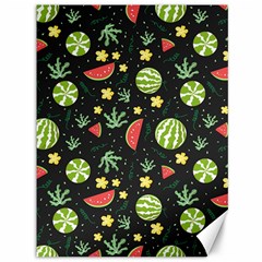 Watermelon Berry Patterns Pattern Canvas 36  X 48 