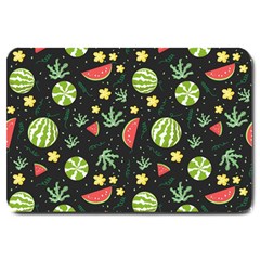 Watermelon Berry Patterns Pattern Large Doormat