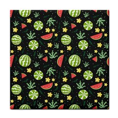 Watermelon Berry Patterns Pattern Face Towel by Jancukart