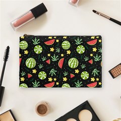 Watermelon Berry Patterns Pattern Cosmetic Bag (medium)