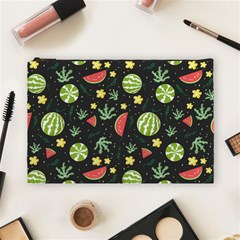 Watermelon Berry Patterns Pattern Cosmetic Bag (large)