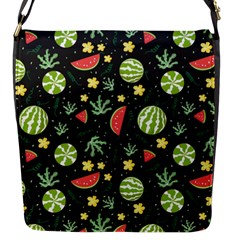 Watermelon Berry Patterns Pattern Flap Closure Messenger Bag (s)