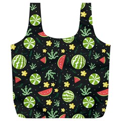 Watermelon Berry Patterns Pattern Full Print Recycle Bag (xl) by Jancukart