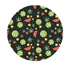 Watermelon Berry Patterns Pattern Mini Round Pill Box (pack Of 3)