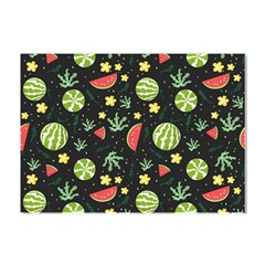 Watermelon Berry Patterns Pattern Crystal Sticker (a4)