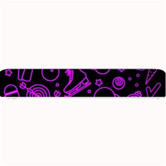 Telegram Pattern Art Patterns Small Bar Mat