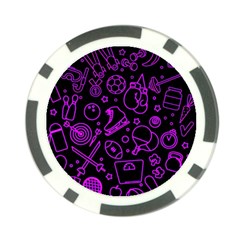 Telegram Pattern Art Patterns Poker Chip Card Guard