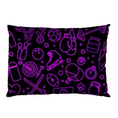 Telegram Pattern Art Patterns Pillow Case (two Sides)