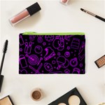 Telegram Pattern Art Patterns Cosmetic Bag (XS) Front