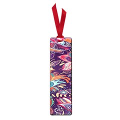 Ornamental Patterns Abstract Flower Pattern Purple Small Book Marks