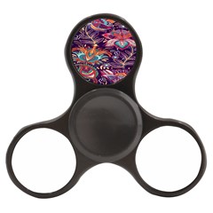 Ornamental Patterns Abstract Flower Pattern Purple Finger Spinner by Jancukart