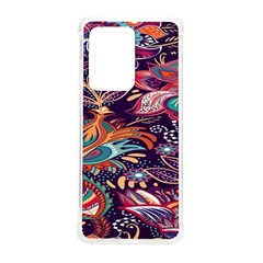 Ornamental Patterns Abstract Flower Pattern Purple Samsung Galaxy S20 Ultra 6 9 Inch Tpu Uv Case