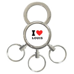 I Love Louis 3-ring Key Chain by ilovewhateva