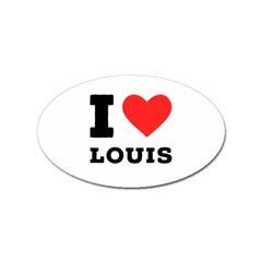 I Love Louis Sticker Oval (10 Pack) by ilovewhateva