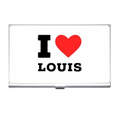 I Love Louis Business Card Holder by ilovewhateva