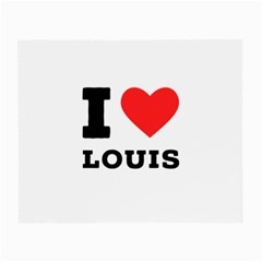 I Love Louis Small Glasses Cloth (2 Sides) by ilovewhateva