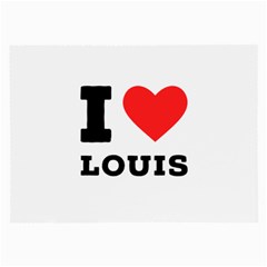 I Love Louis Large Glasses Cloth by ilovewhateva