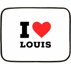 I Love Louis Fleece Blanket (mini) by ilovewhateva