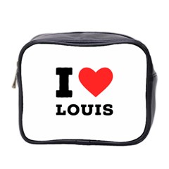 I Love Louis Mini Toiletries Bag (two Sides) by ilovewhateva