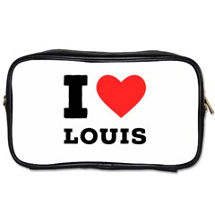 I Love Louis Toiletries Bag (one Side) by ilovewhateva